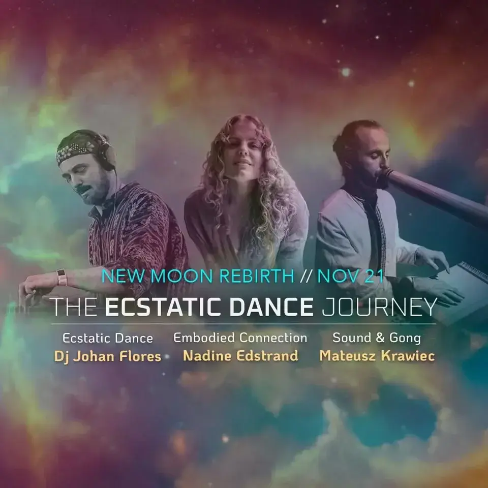 Ecstatic Dance Journey - new moon rebirth