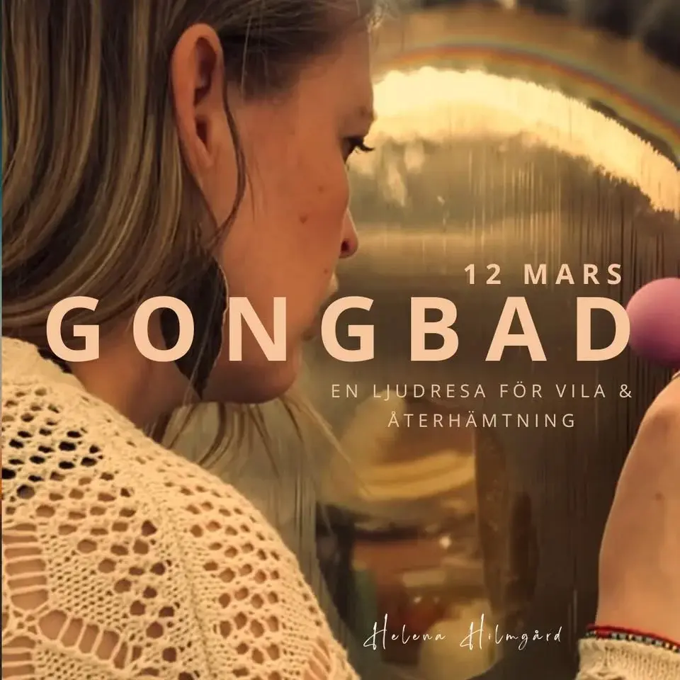 GONGBAD - En ljudresa för vila & återhämtning 12/3