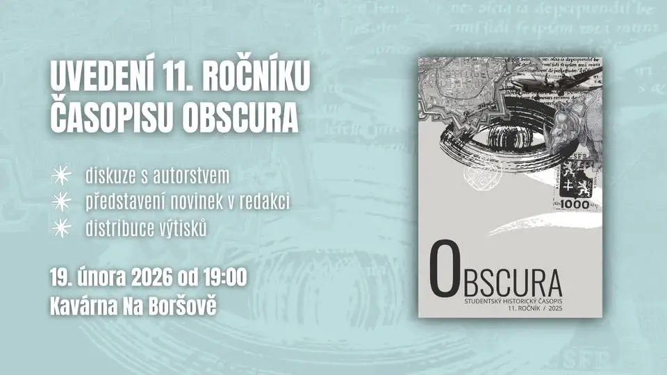 Uvedení 11. ročníku časopisu OBSCURA