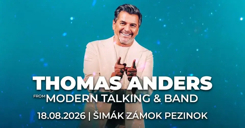 Thomas Anders from Modern Talking & Band na zámku