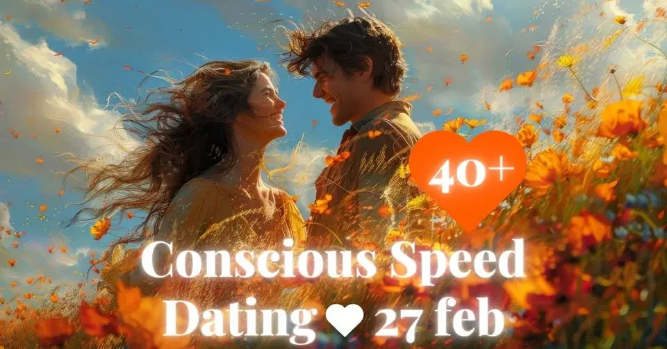 Conscious Speed Dating (40+) 27 feb Sthlm (Nästan helt FULLT))