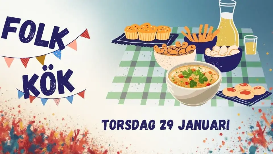 Folkkök - laga mat, äta ihop och prata lokal delandekultur