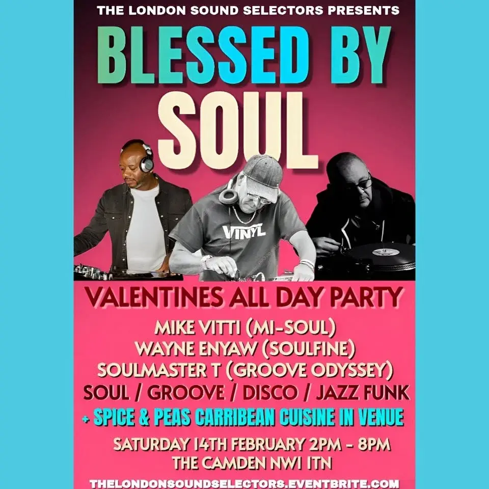 BLESSED BY SOUL - VALENTINES ALL DAY PARTY