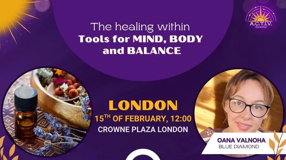 The healing within, tools for MIND, BODY and BALANCE- LONDON