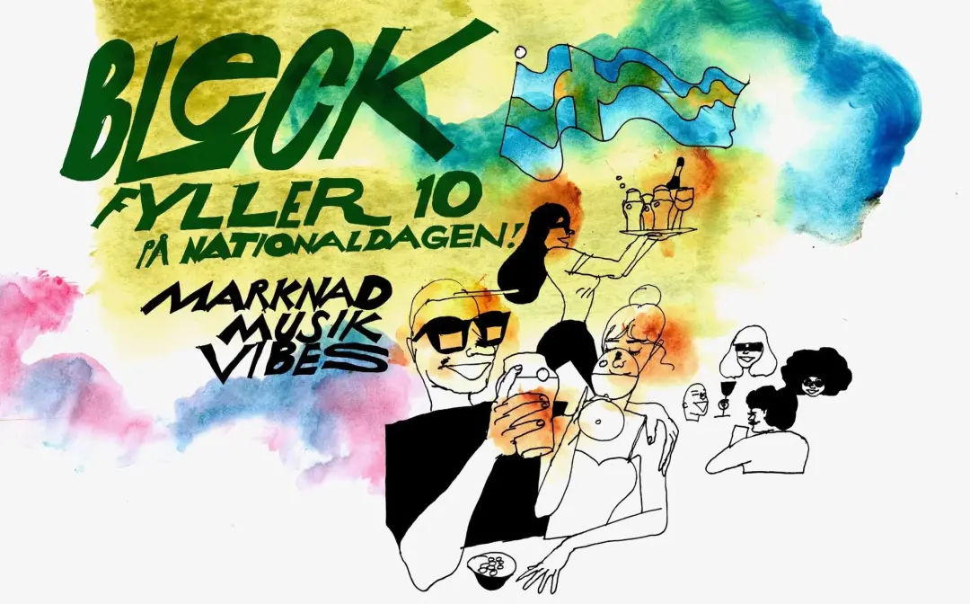đ Bleck fyller 10 Ă„r! đ Marknad, Musik & Fest pĂ„ Nationaldagen đžđȘ