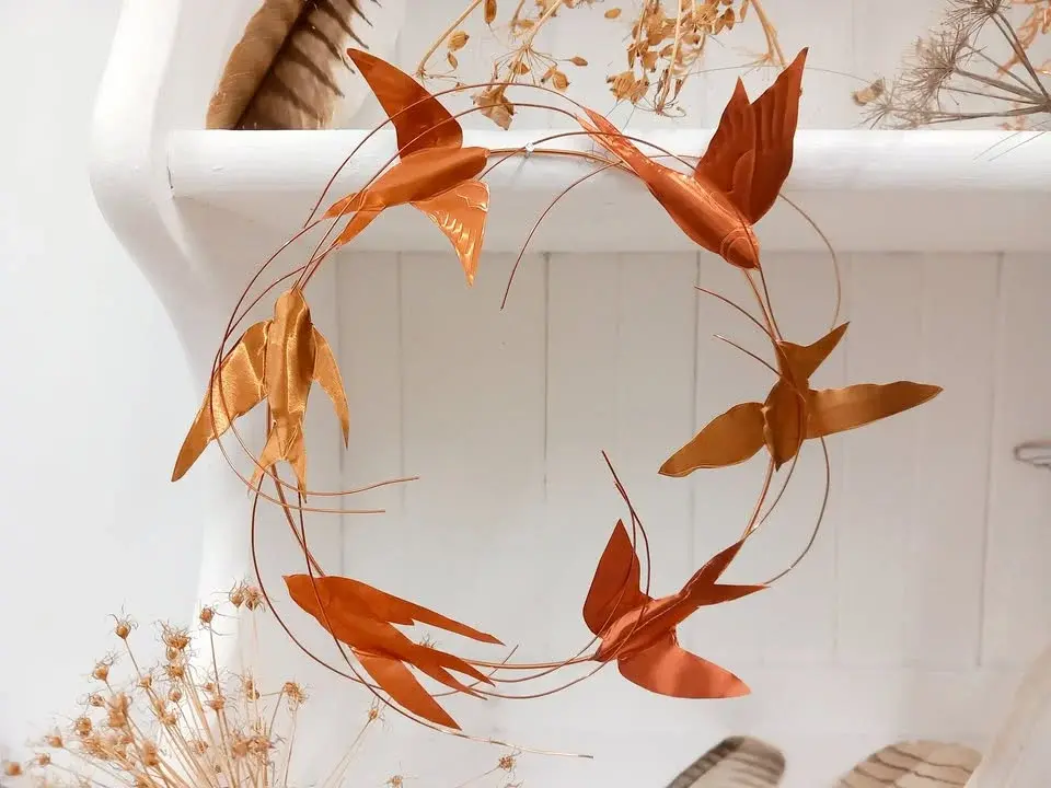 Spring Bird Wreath
