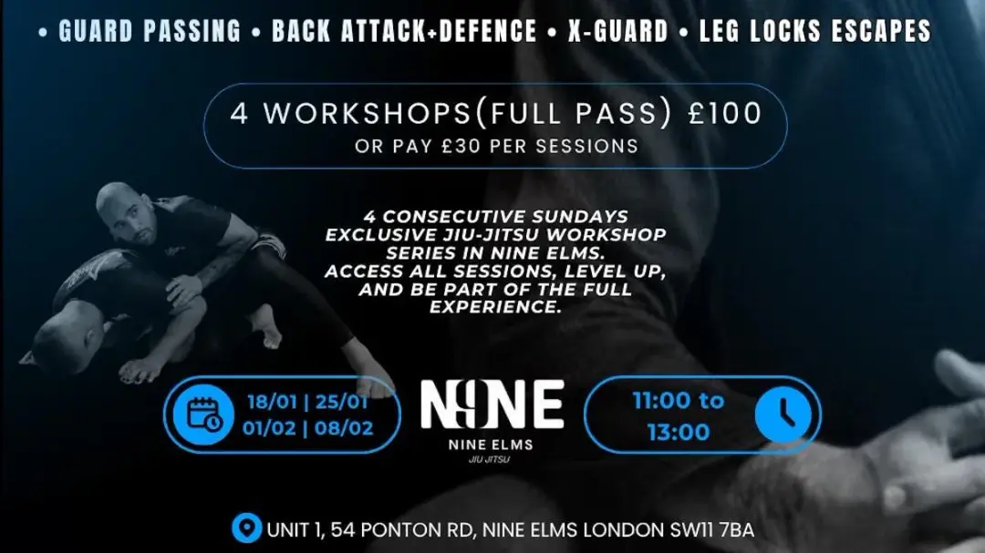 Jiu jitsu workshops series