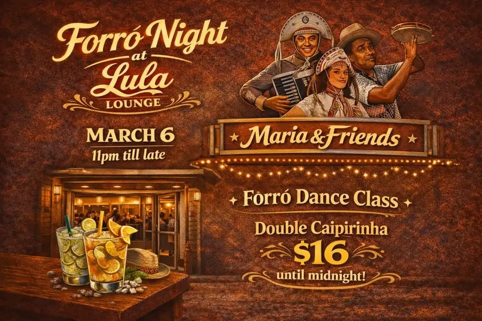 Forró night at Lula Lounge with Maria & Friends
