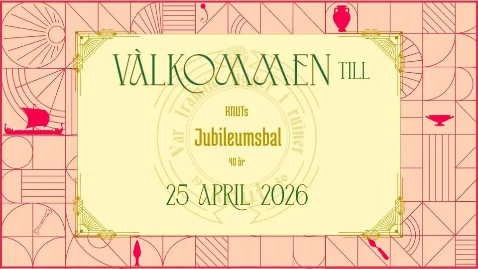 KNUTs Jubileumsbal 2026!