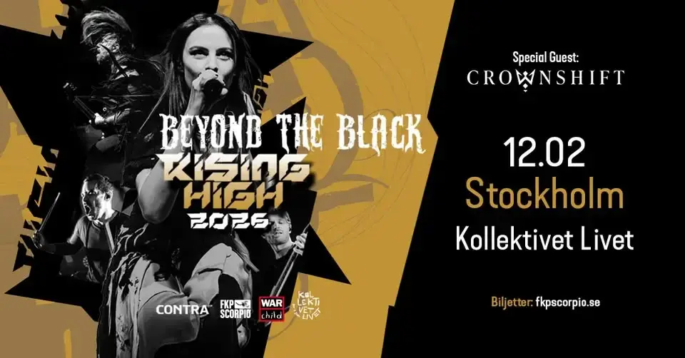 Beyond the Black + Special Guest: Crownshift | Stockholm