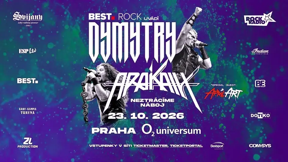 Dymytry & Arakain | BEST ROCK TOUR 2026 | Praha O2 universum