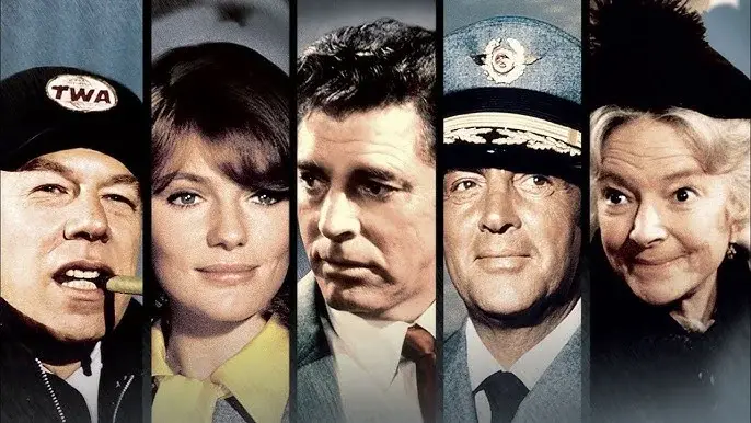 AIRPORT (1970) - on the big screen! Dean Martin, Burt Lancaster, Sean Seberg, & Jacqueline Bisset