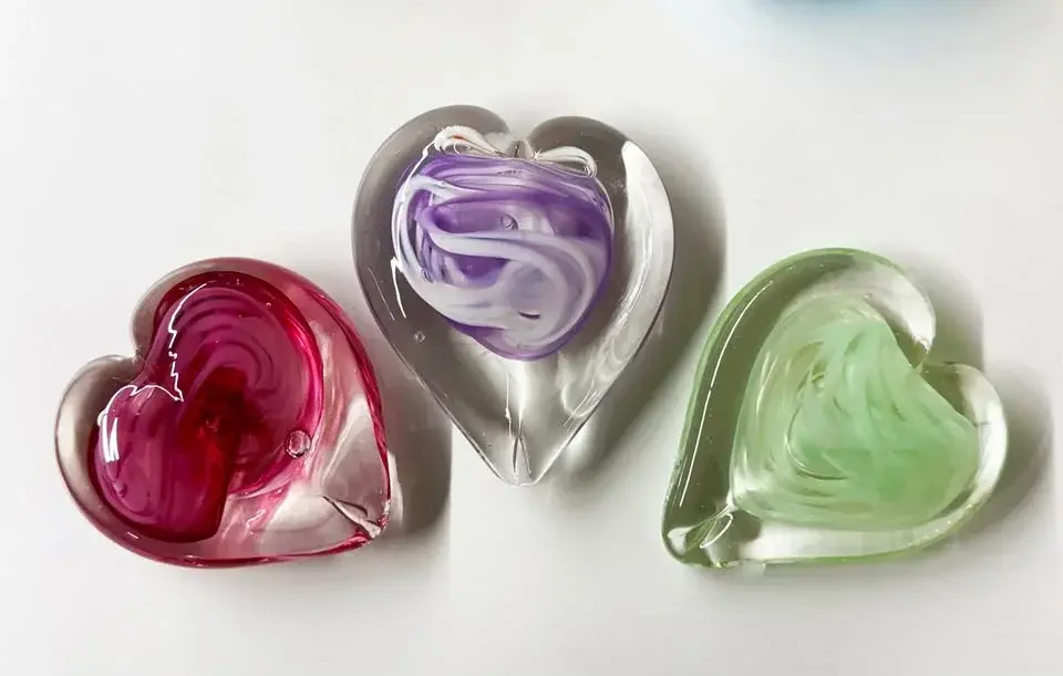 Valentine's Glass Experience Day!