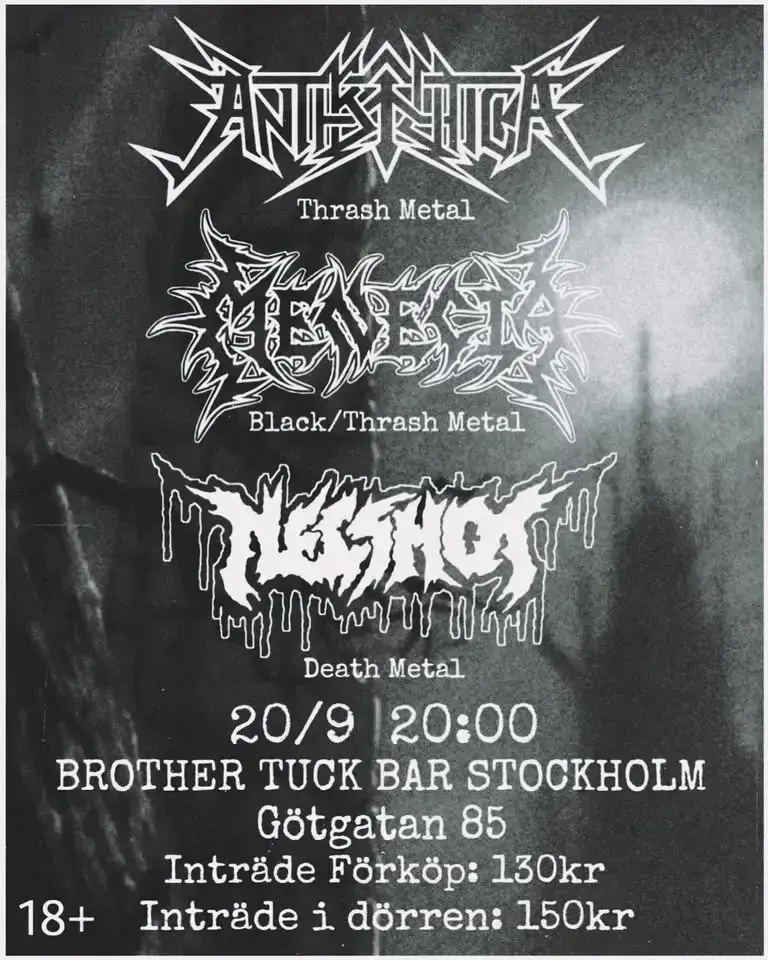 Antibiotica + Menecia + Necshot - Brother Tuck Bar