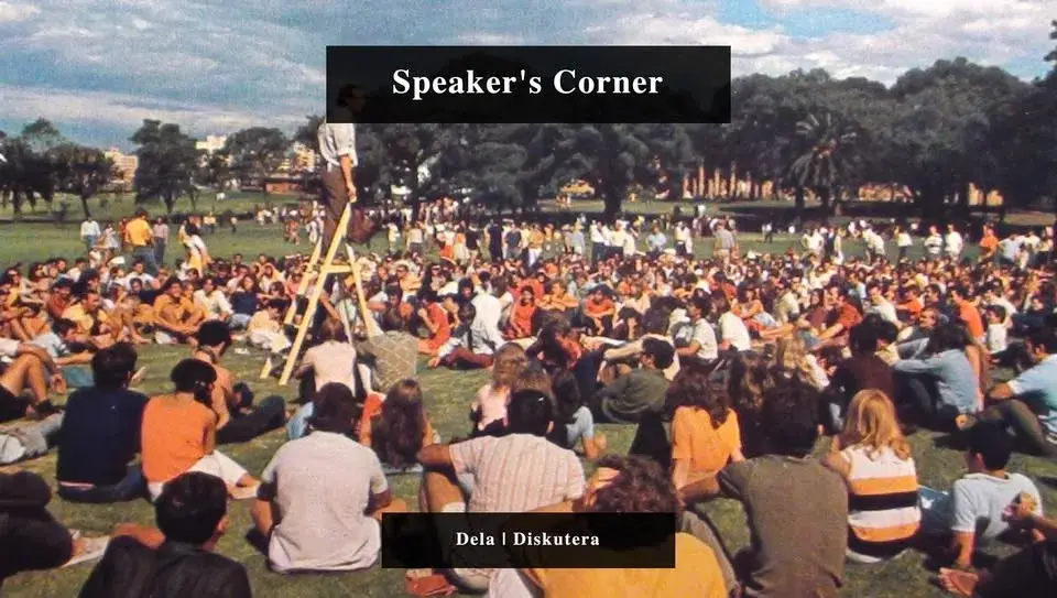 Speaker's Corner på Debatthuset