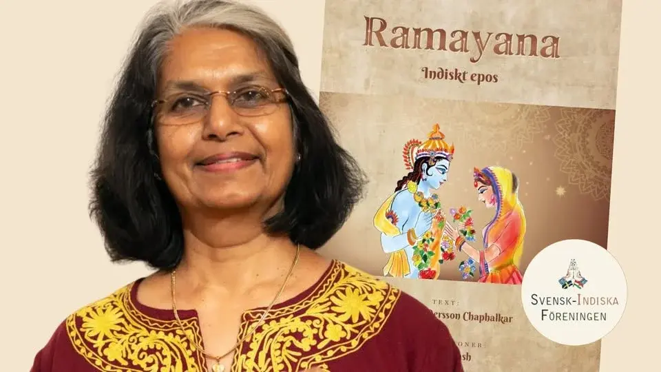 Ramayana på svenska - möt författaren Ujjwala Andersson