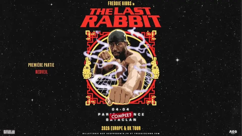Freddie Gibbs • Bataclan, Paris • 4 avril 2026 (COMPLET)