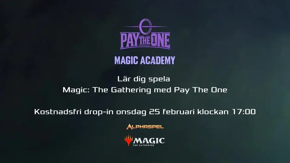 Magic Academy - Lär dig Magic kostnadsfritt med Pay the One!