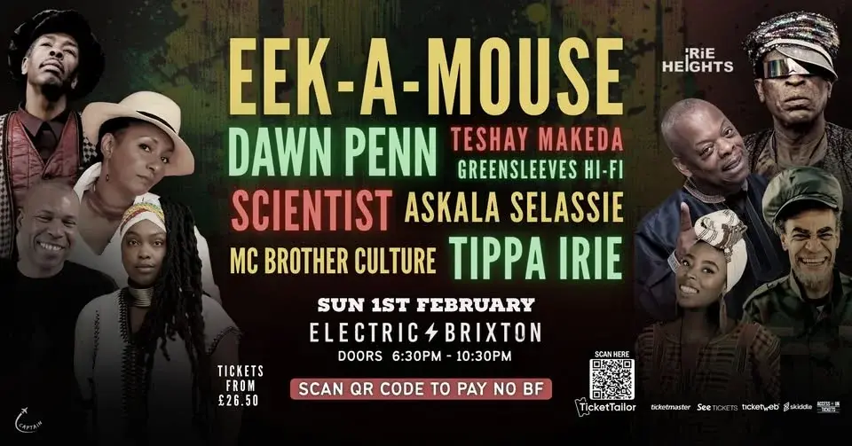 Eek-A-Mouse & Friends - Live Mix by Scientist