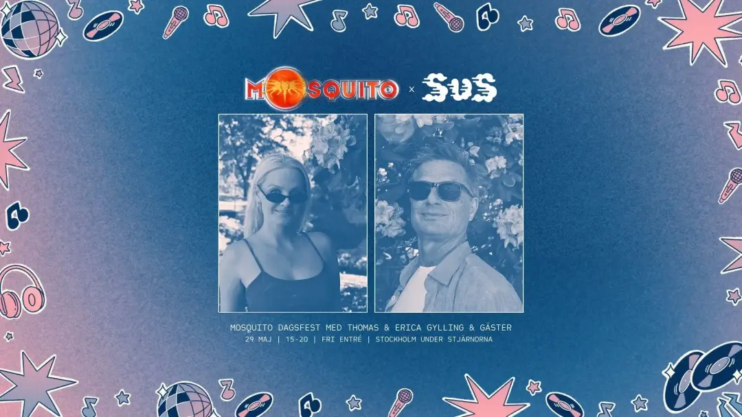 🌞 Mosquito Dagsfest på SUS Rooftop med Thomas & Erica Gylling 🎶✨