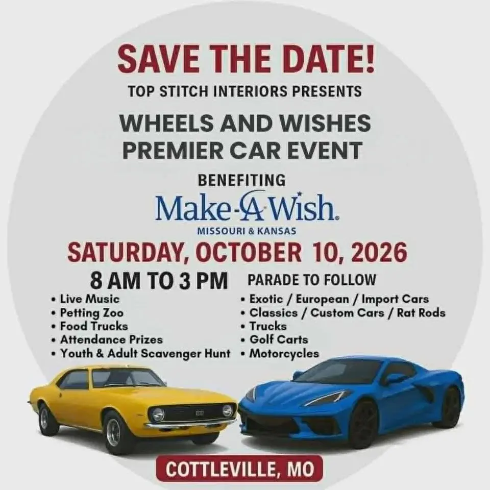 WHEELS & WISHES-Premier Car Event Benefiting Make-A-Wish Missouri & Kansas