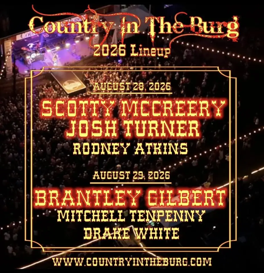 COUNTRY IN THE BURG 2026 AUG. 29