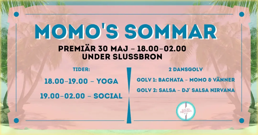 Momo's Sommar Premiär: 7h Utedans & Yoga under Guldbron! 💃🕺🌞🎶