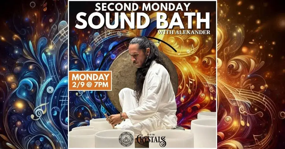 Second Monday Sound Bath - Monday, February 9th @ 7pm