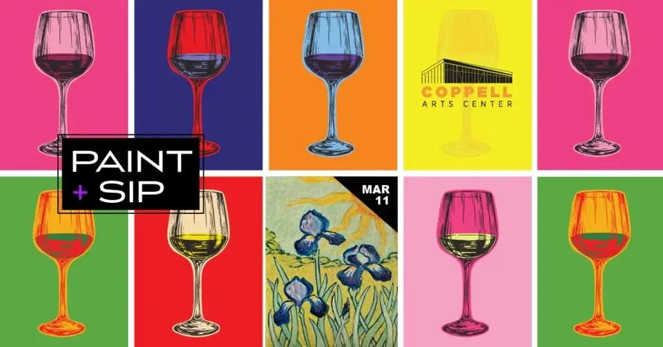 March Paint & Sip: Van Gogh’s Irises