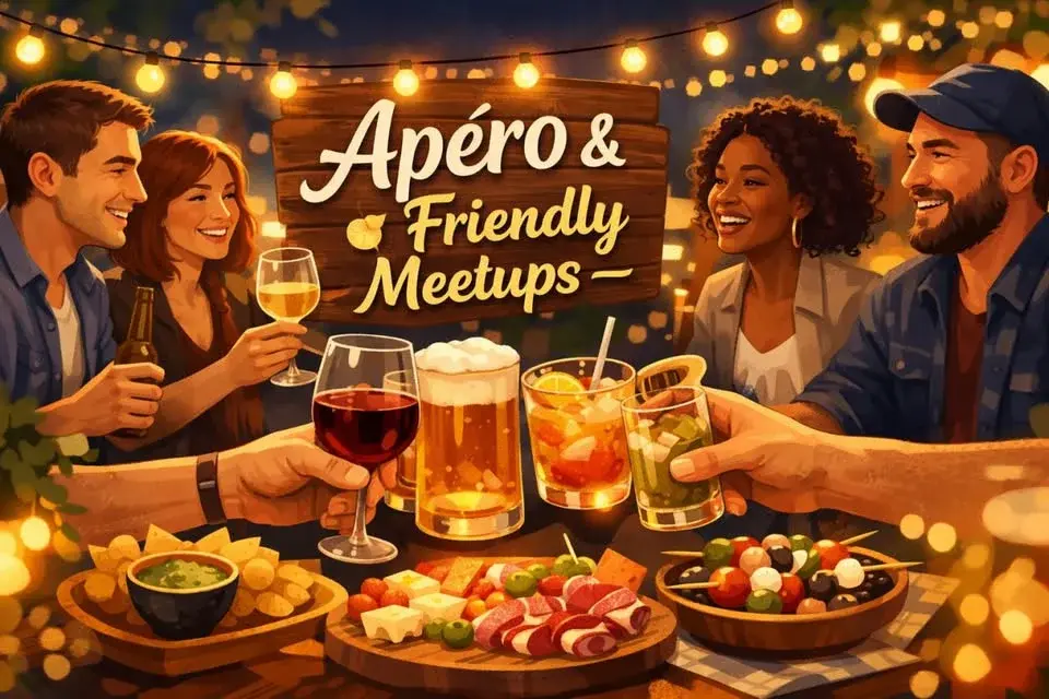 Apéro, vänliga/professionella möten i Malmö