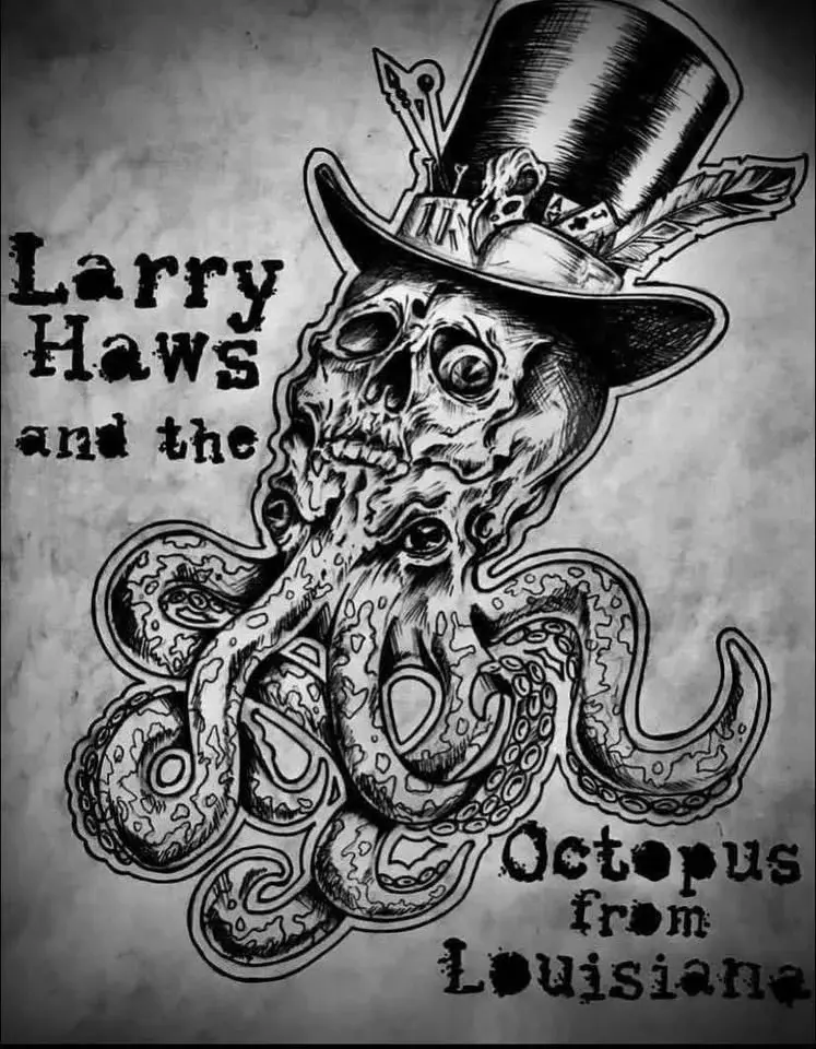 Larry Haws snd the Octopus from Louisiana