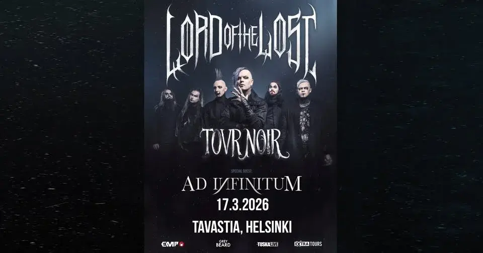 TuskaLive: LORD OF THE LOST (GER) + Support: AD INFINITUM, 17.03.2026, Tavastia, Helsinki