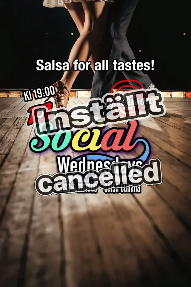 El SOCIAL! Inställt/Cancelled/Cancelado