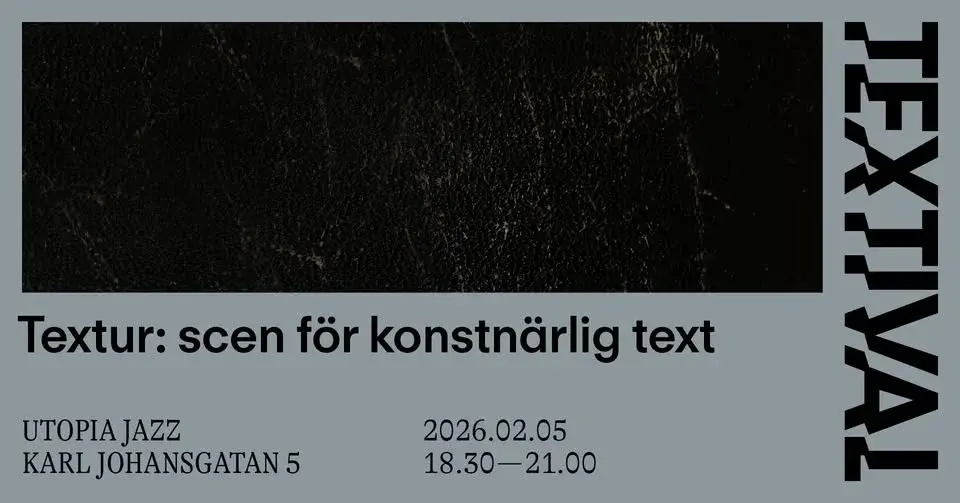 Textur: scen för konstnärlig text