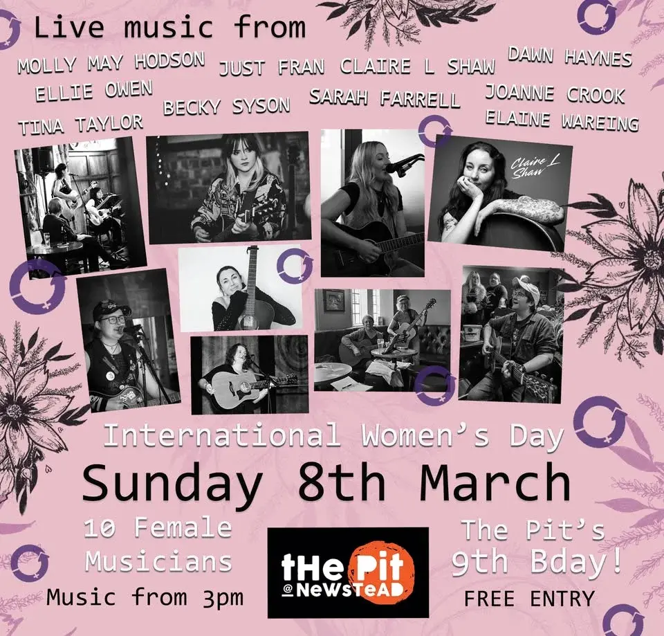 International Women's Day & The Pit's 9th Birthday!