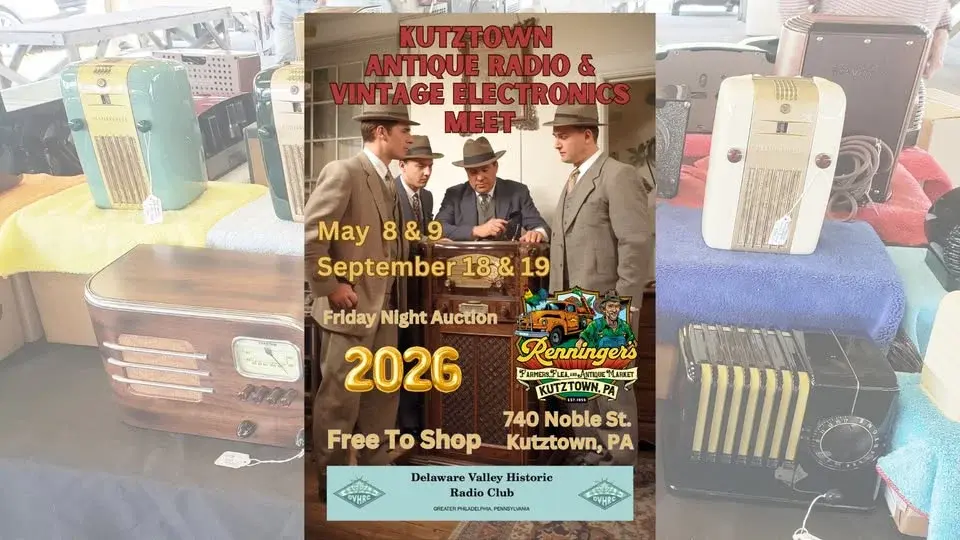 Kutztown Antique Radio & Vintage Electronics Meet