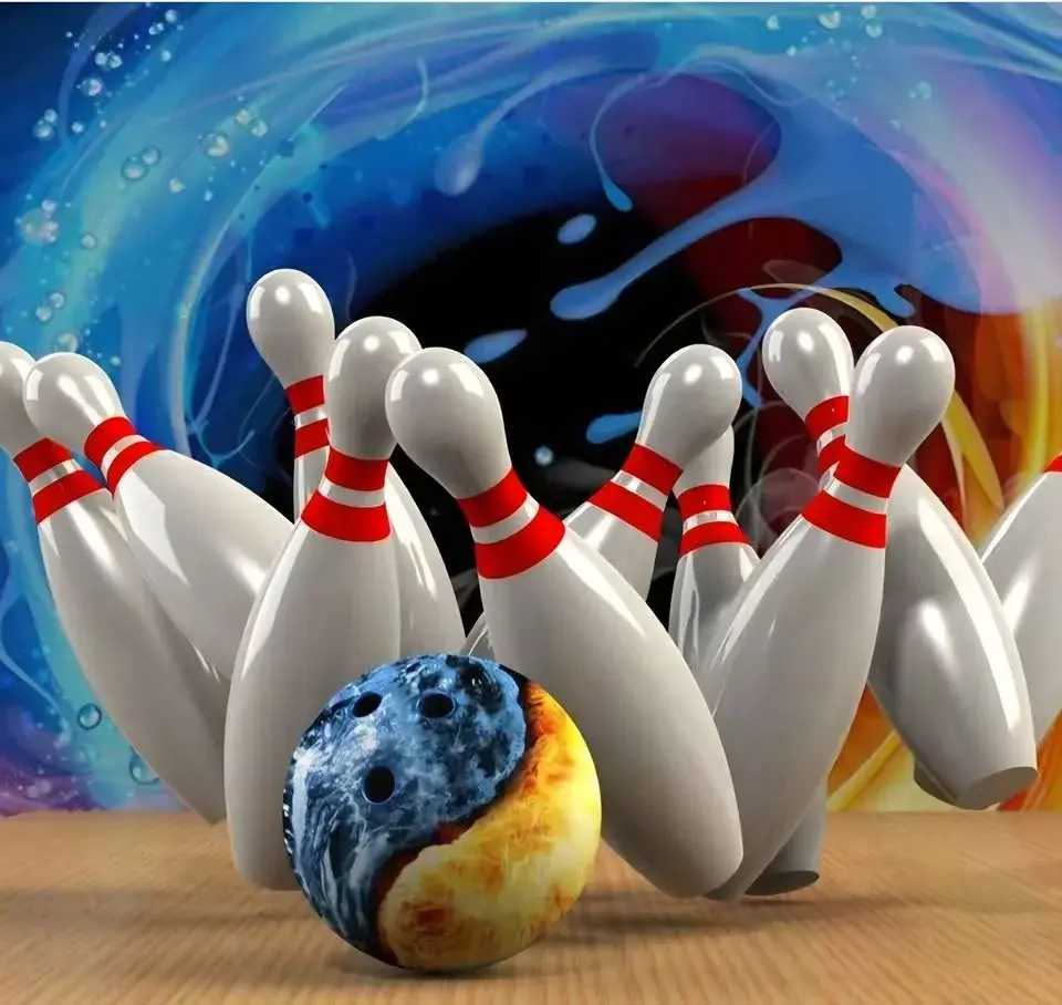 Bowling med vänner