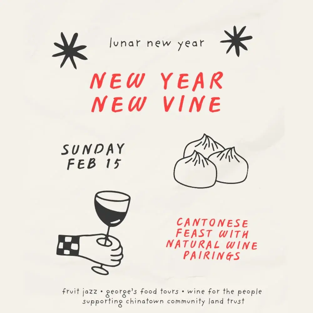 New Year, New Vine ~ Lunar New Year x Natural Wine Celebration 🐴🍷🥟