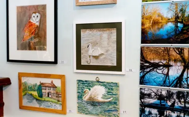 River Colne Art Exhibition (Opening)