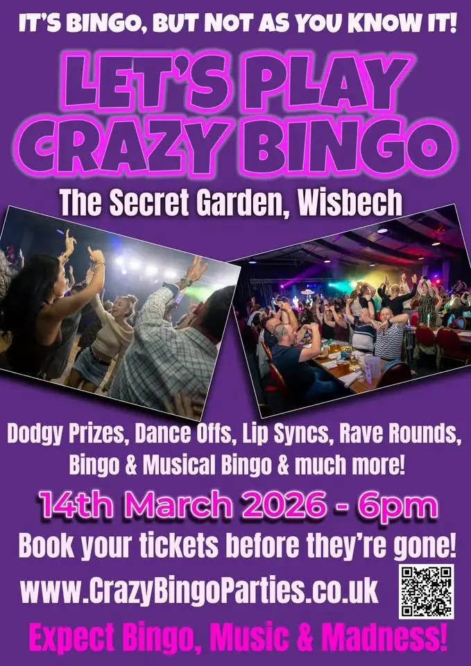 LETS PLAY CRAZY BINGO
