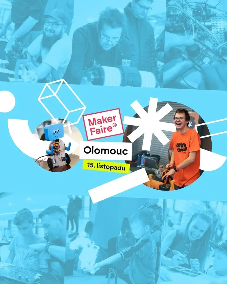 Maker Faire Olomouc 2026 - Přehlídka inovátorů a vynálezců