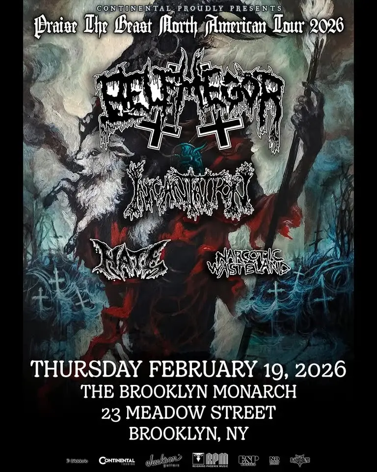 Belphegor, Incantation, Hate, Narcotic Wasteland
