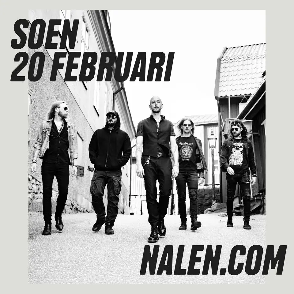 Soen (+Support: Xandria & Vulkan) | Nalen, Stockholm