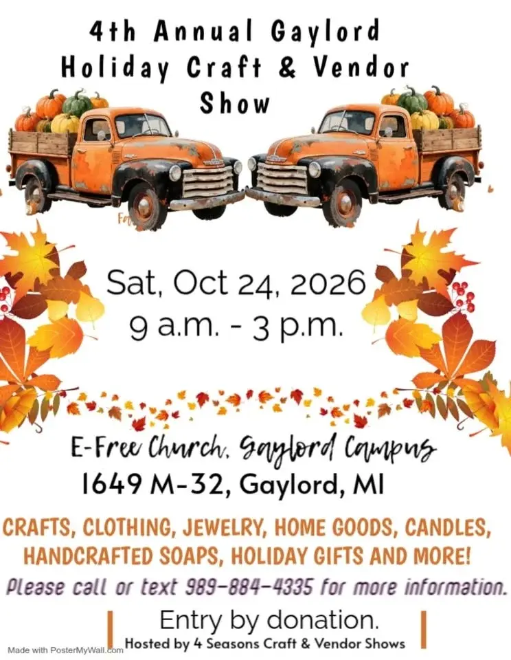 4th Annual Gaylord Holiday Craft & Vendor Show 