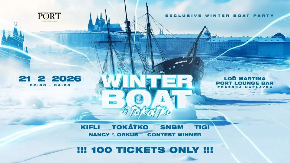WINTER BOAT na Náplavce - 21.2.2026