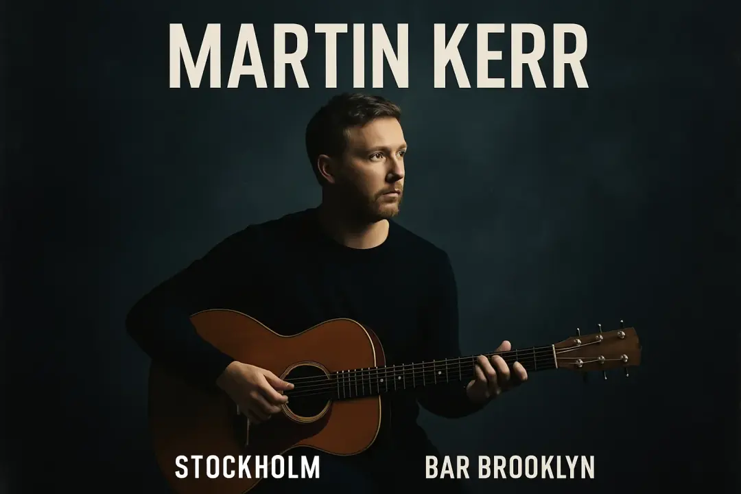 Martin Kerr Live i Stockholm đžđ€