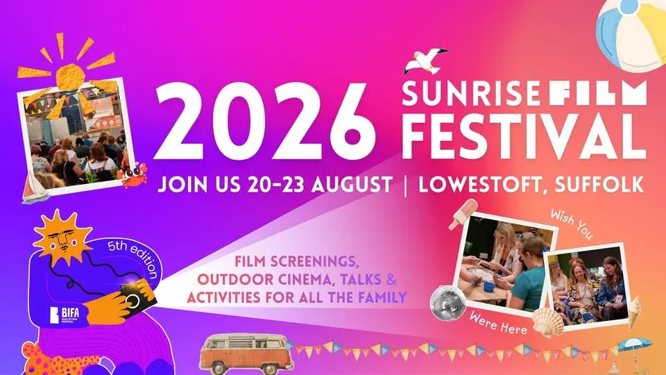 Sunrise Film Festival 20 - 23 August 2026 | Lowestoft | 5th Edition