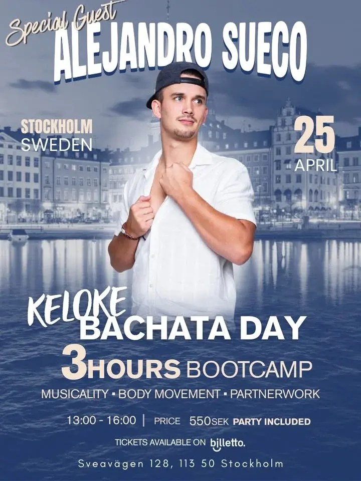 Keloke Bachata Day – Special Guest Alejandro “Sueco”