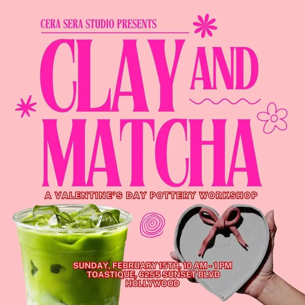 Clay & Matcha: A Valentine’s Workshop