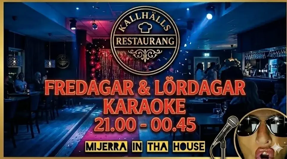 KARAOKE OCH PARTY VARJE HELG! 🎤